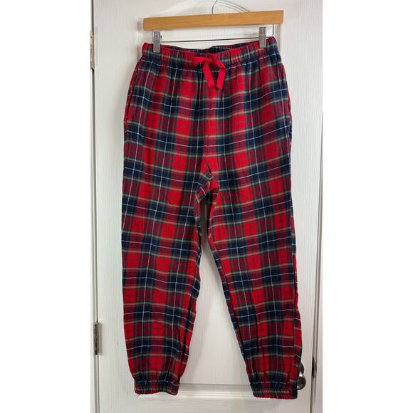 Old Navy Other - Old Navy Women's Flannel Jogger Pajama Pants Navy Tartan Size S Small